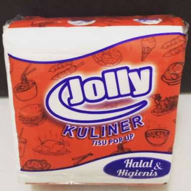 Tissue/Tissu Jolly Pop Up Kuliner 90gr PAKETAN 10 PCS