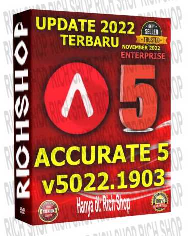 Lisensi Accurate 5 update terbaru