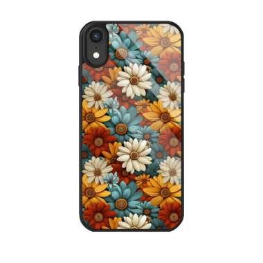 Custom Case Aesthethic Flourist Bunga Theme softcase daisy