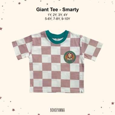 GIANT TEE - SMARTY 5-6Y - SMARTY