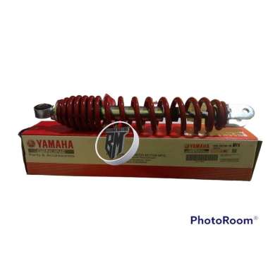 SHOCK BREAKER BELAKANG FINO 115 MERAH ORI YAMAHA 1YD F2210 10