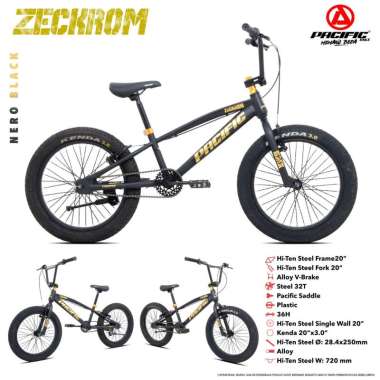 SEPEDA BMX PACIFIC 20 INCH ZECKROM BAN BESAR 3.0