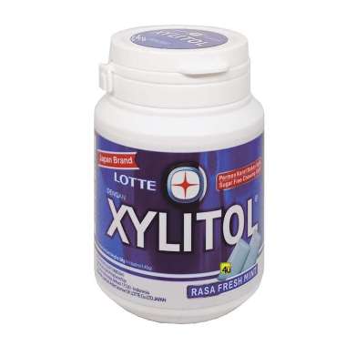 Xylitol - Permen Karet Bebas Gula - TABUNG BESAR BIRU