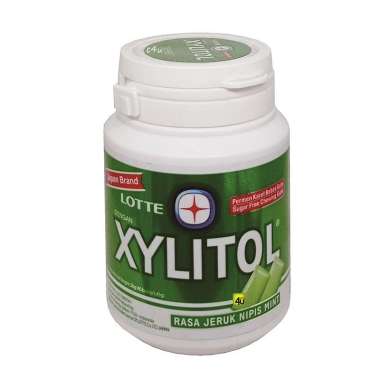Xylitol - Permen Karet Bebas Gula - TABUNG BESAR HIJAU