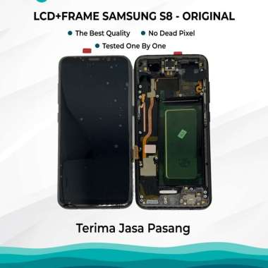 LCD + FRAME SAMSUNG S8 G950 ORIGINAL BLACK