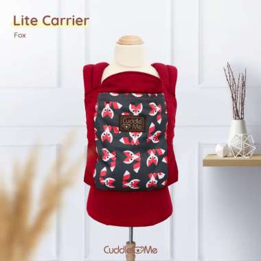 Cuddleme Lite Carrier Gendongan Bayi SSC Gendongan M Shape Ergonomis Gendongan Depan Fox