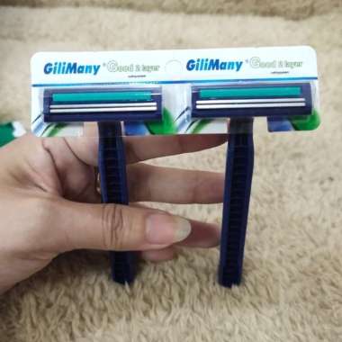 CUKURAN JENGGOT / ALAT PENCUKUR KUMIS SHAVING CUKUR GILIMANY SQ MAX ORIGINAL CUKUR GILIMANY BIRU