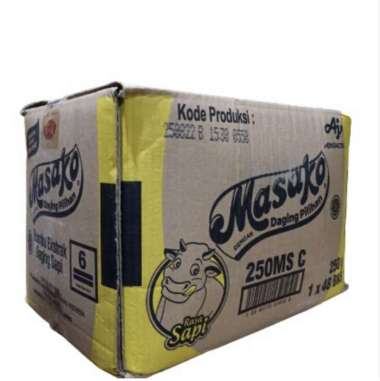 Masako ayam 250 gr dus / Masako Sapi 250 gr dus / Masako Karton 250g Sapi