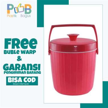 termos Nasi termos Es termos daging termos ikan termos bulat 6 Liter maspion usa 6