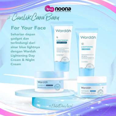 WARDAH LIGHTENING DAY CREAM / NIGHT CREAM / DAY GEL 20ML DAY CREAM