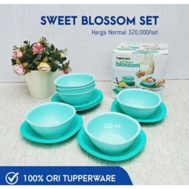 Sweet Blossom Tupperware Promo Multicolor