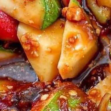 Paket rujak buah segar Rujak potong / Rujak Ulek / Rujak Serut +sambal Rujak Ulek