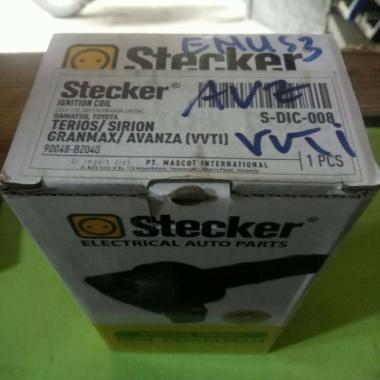 Coil Avanza Vvti/Grand Max/Luxio/Sirion/Terios/Rush Stecker Kode Br10