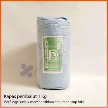 Kapas Pembalut 1 kg PF/ Prya Farmasi Kapas Pembalut 1000g