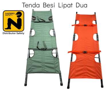 Tenda Besi Pmi Lipat 2 Orange