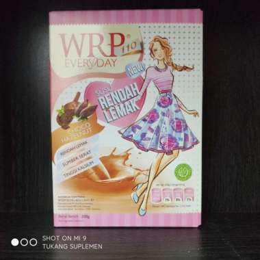 WRP Everyday Low Fat Milk Chocolate Hazelnut 200gr Diet Rendah Lemak