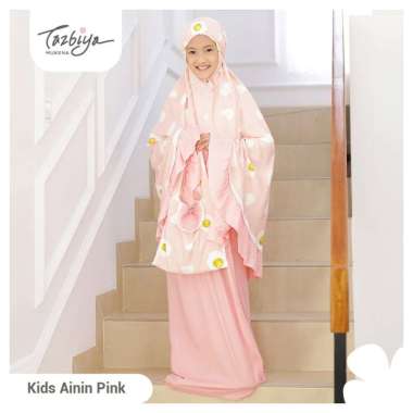 mukena tazbiya anak ainin pink mukena cantik
