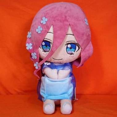 GiGO Limited Nakano Miku Dress Ver. Nuigurumi 30cm - Gotoubun no Hanayome Movie
