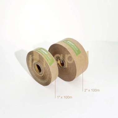 papel tape | lakban kertas | gummed tape selotip eco friendly large Multicolor