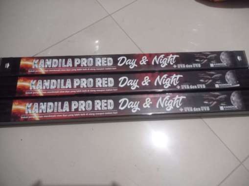 LAMPU KANDILA PRO RED LED DAY AND NIGHT UVA UVB PLUS Multicolor