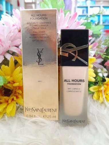 Harga foundation discount ysl all hours
