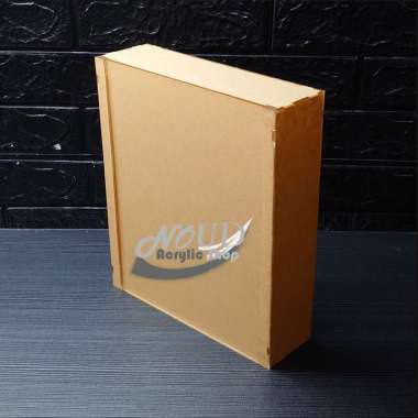 Box akrilik Sliding Mahar 25x35x6 / Frame Mahar Akrilik 35x25x6 Tanpa Gantungan