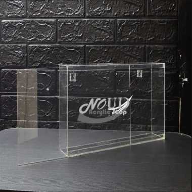 Box akrilik Sliding Mahar 25x35x6 / Frame Mahar Akrilik 35x25x6 Gantungan Landscape