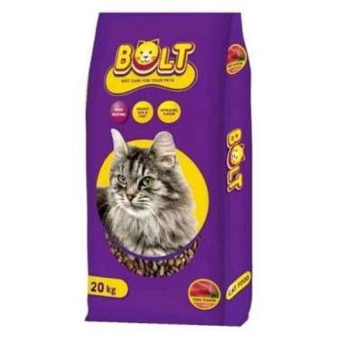Bolt Tuna Makanan Pakan Kucing Rasa Tuna Karungan 20 kg Tuna Ikan