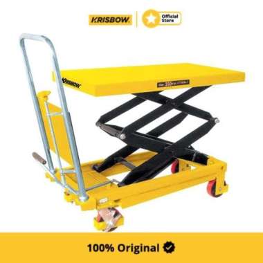 Krisbow Hydraulic Scissor Lift 130 Cm X 350 Kg