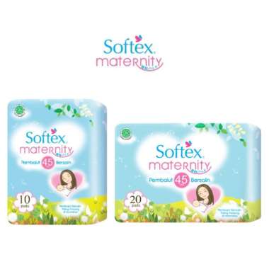 Softex Maternity 10 Pads / 20 Pads - Pembalut Bersalin Nifas Ibu Melahirkan - Softex Maternity Panja