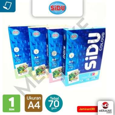 Kertas HVS SiDu Warna A4 70 GSM Hijau