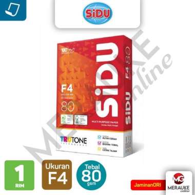 Kertas HVS SiDu F4 80 GSM