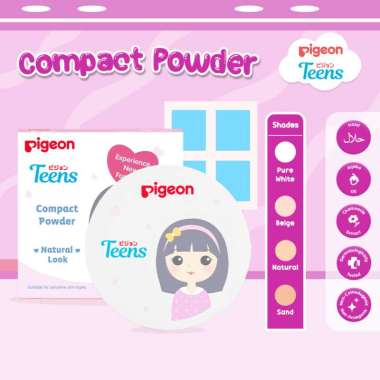 Pigeon Teens Compact Powder Squalane Natural