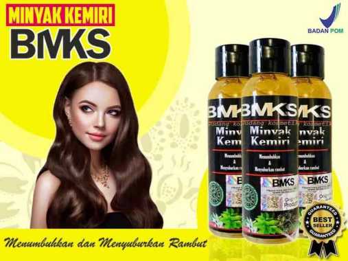 BMKS Minyak Kemiri Penumbuh Penebal Penyubur Rambut Original BPOM 100 ml BMKS Minyak Kemiri 100ml