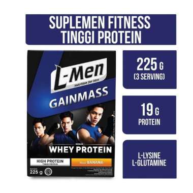 LMEN GAIN MASS WHEY PROTEIN 225GR BANANA