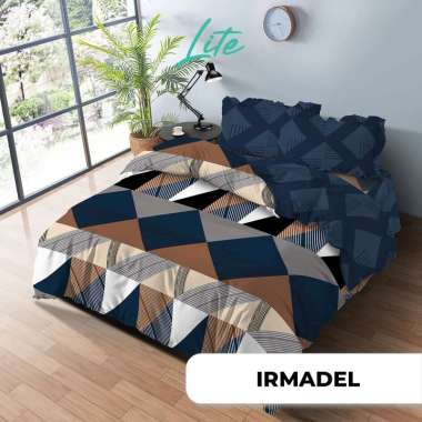 KINTAKUN Bedcover Set Rumbai 180 x 200 Minimalis Aesthetic LITE Microfiber Tinggi 39 cm Irmadel