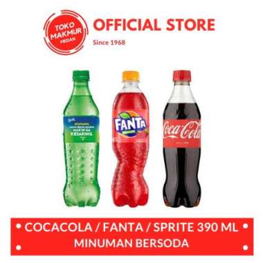 COCA COLA / FANTA / SPRITE 390 ML COCA COLA