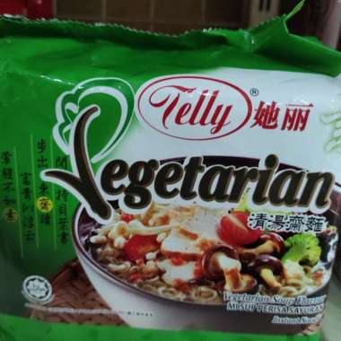 Telly Vegetarian Noodle Perisa Sayuran