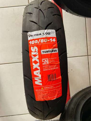Ban Motor Beat / Vario / Mio MAXXIS VICTRA S98 ST 100/80-14 Tubeless