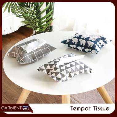 Kotak Tempat Tissue Kain Motif Lucu Bagus Kanvas Cover Tissue Mobil 2. KITCHEN