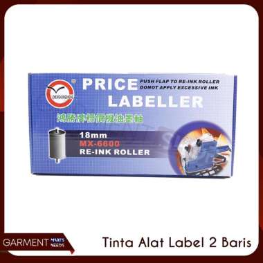 Tinta Alat Label Harga Price Labeller 1 Dan 2 Baris 20 MM