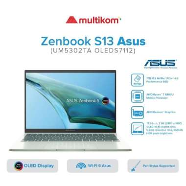 ASUS ZENBOOK S13 UM5302TA OLEDS7112 R7 6800U 16GB 1TB TOUCH