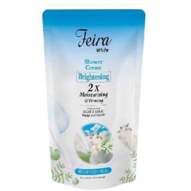 Refill Feira White Shower Cream 850ML , 450 ml 450 ml kecil
