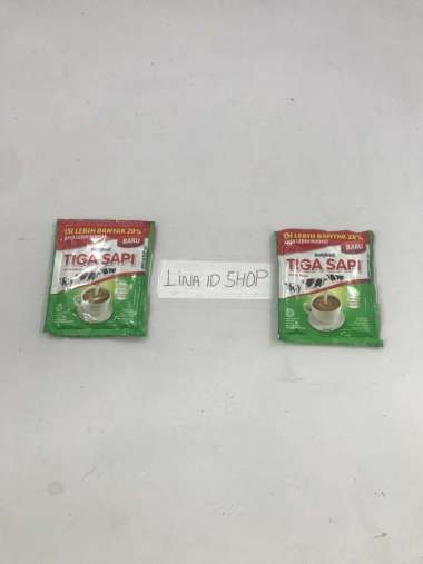 Susu Kental Manis Tiga Sapi Sachet 45gr (Isi 6 Sachet)