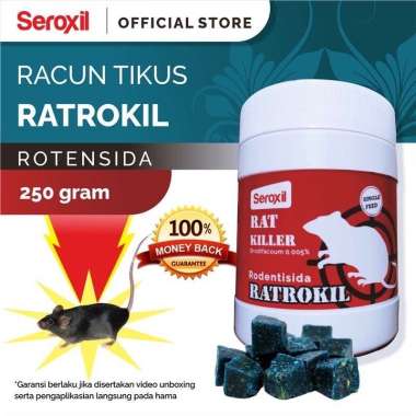 RATROKIL - Racun Tikus / Pembasmi Tikus Paling Ampuh 250gr