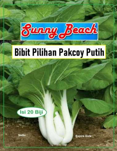 Bibit Pilihan Pakcoy Putih | Benih Pakcoy Putih | Sayur Pakcoy