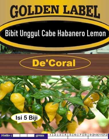 Bibit Unggul Cabe Habanero Lemon | Biji Benih Cabe Habanero Lemon