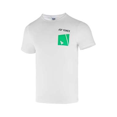 YONEX MEN'S ROUND NECK TSHIRT RM-P064-2530-EASY TEE 2023-S XL WHITE BLACK
