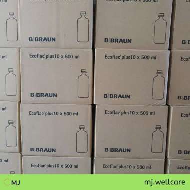 NaCl 500 ml 0.9% BBraun isi 10 Botol ( 1 Karton )