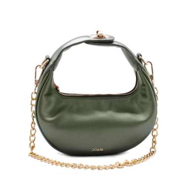 Zorra - Laura Tas Sling Bag Wanita Rantai Model Korea Bulat Kecil Elegan Kekinian Tas Selempang / Ta